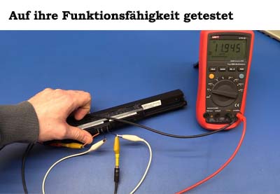 Funktionsfähigkeit getestet